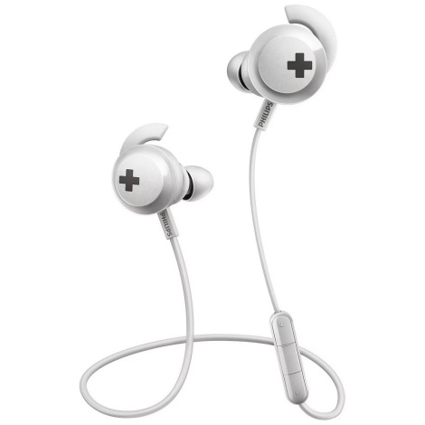Philips SHB4305WT/00 - Bluetooth høretelefoner med mikrofon hvid