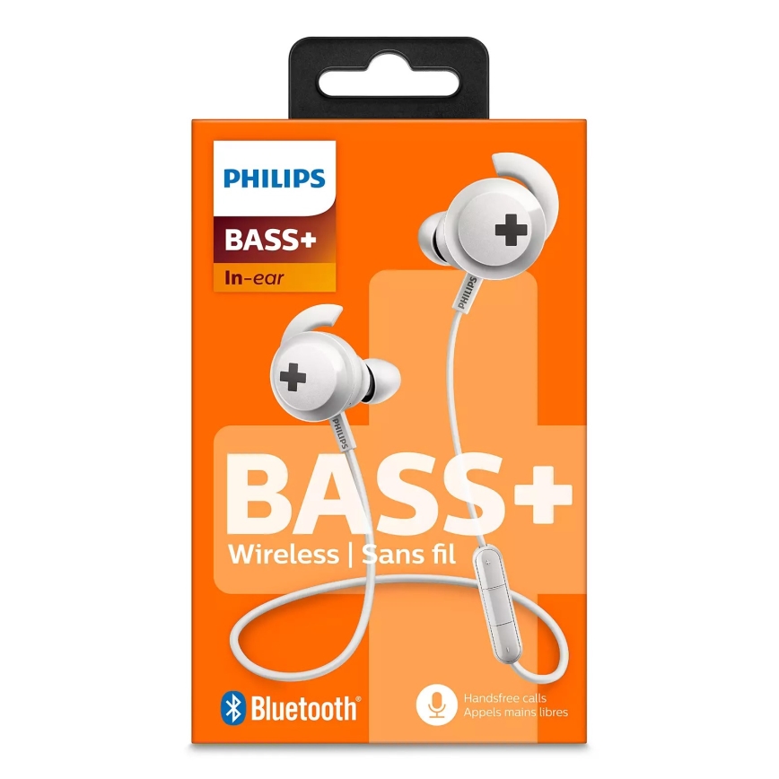 Philips SHB4305WT/00 - Bluetooth høretelefoner med mikrofon hvid