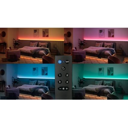 Philips - SMART WIZMOTE fjernbetjening 2xAAA Wi‑Fi