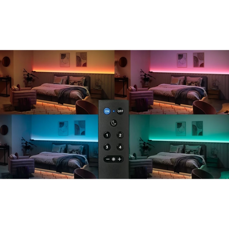 Philips - SMART WIZMOTE fjernbetjening 2xAAA Wi‑Fi