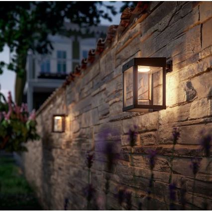 Philips - Soldrevet LED væglampe med bevægelses- og skumringssensor CAMILL LED/1,4W/3,7V 2000 mAh IP44
