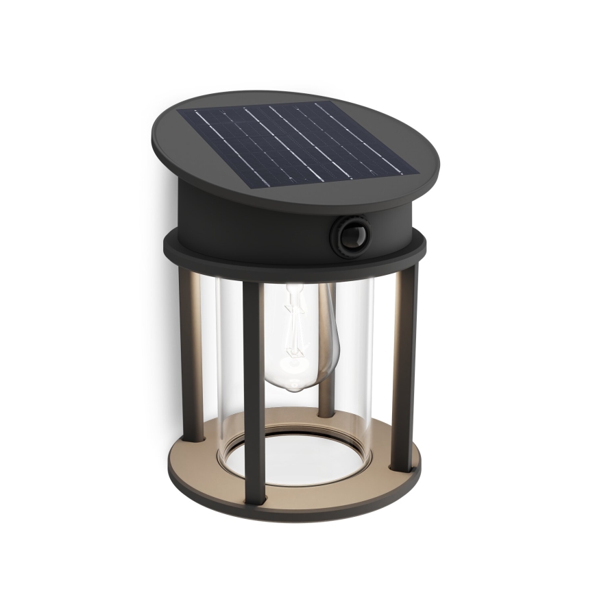 Philips - Soldrevet LED væglampe med sensor GERI LED/3,2W/3,7V 2600 mAh 4000K IP44