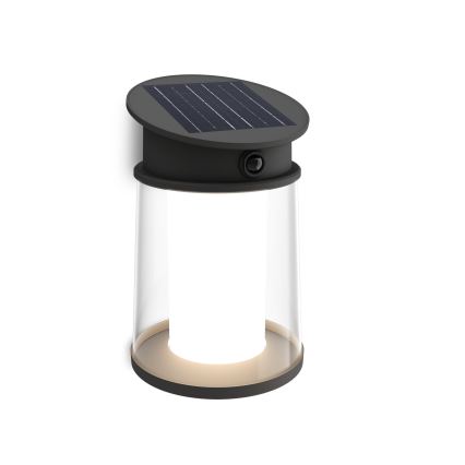 Philips - Soldrevet LED væglampe med sensor JUDA LED/3,2W/3,7V 2600 mAh 4000K IP44