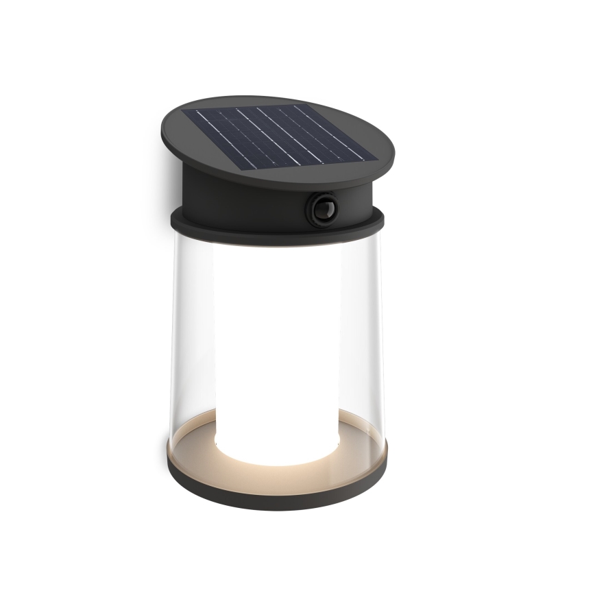 Philips - Soldrevet LED væglampe med sensor JUDA LED/3,2W/3,7V 2600 mAh 4000K IP44