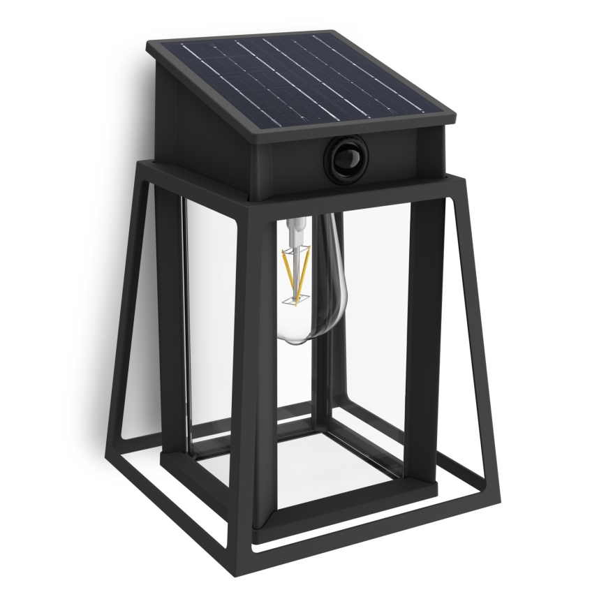 Philips - Soldrevet LED væglampe med sensor LYSIN LED/3,2W/3,7V 2600 mAh 4000K IP44
