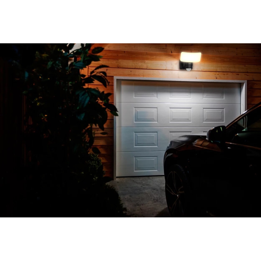 Philips - Soldrevet LED væglampe med sensor TYLUS LED/6W/3,7V 2600 mAh 3000K IP44