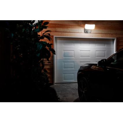 Philips - Soldrevet LED væglampe med sensor TYLUS LED/6W/3,7V 2600 mAh 5000K IP44