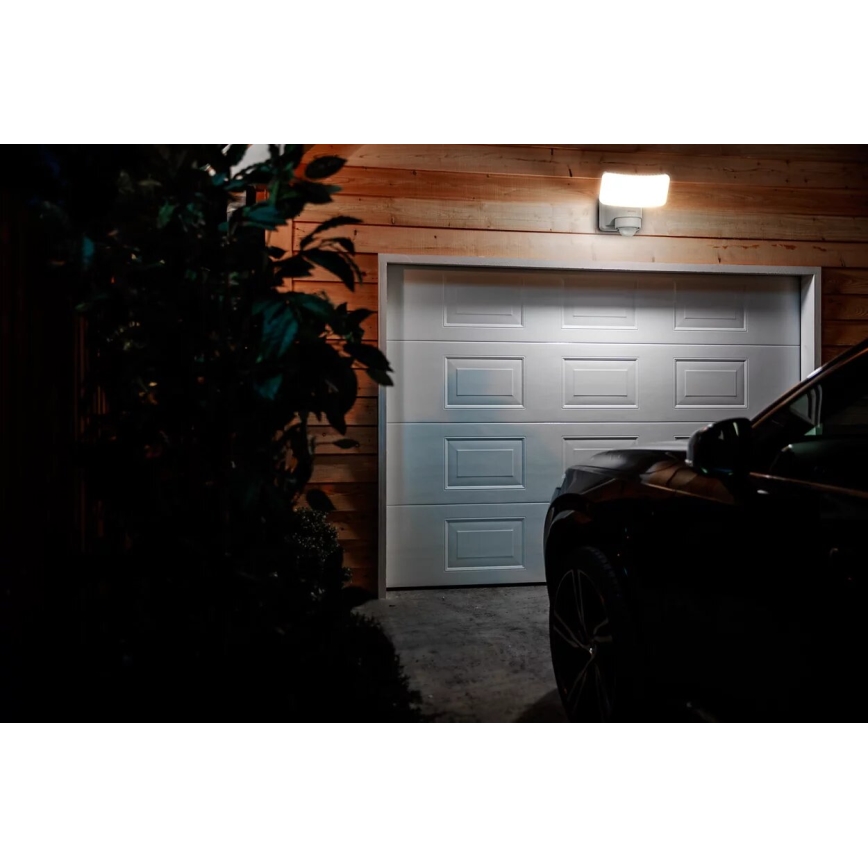 Philips - Soldrevet LED væglampe med sensor TYLUS LED/6W/3,7V 2600 mAh 5000K IP44