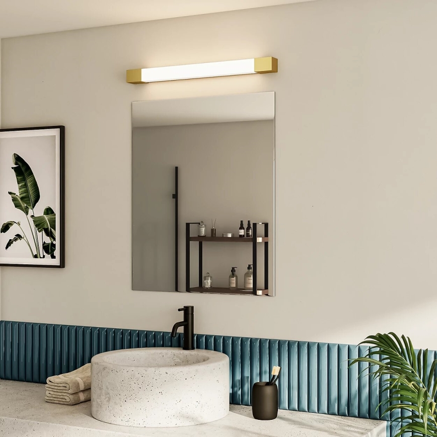 Philips - Spejllampe til badeværelse ROVER LED/10W/230V IP44 messing