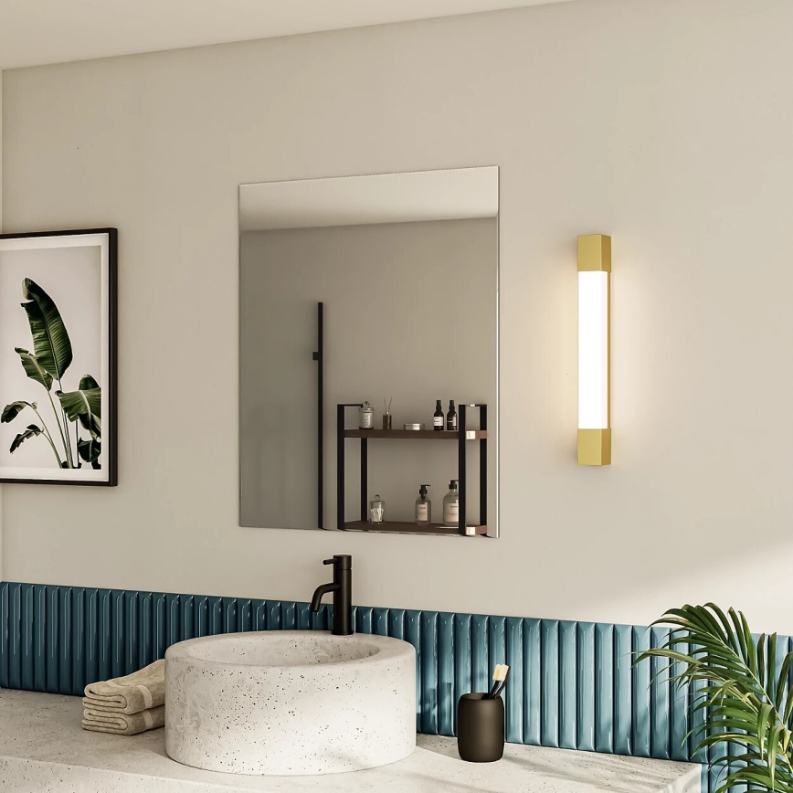 Philips - Spejllampe til badeværelse ROVER LED/5W/230V IP44 messing