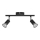 Philips - Spotlampe 2xGU10/50W/230V sort