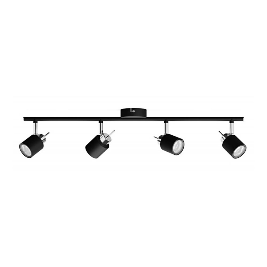 Philips - Spotlampe 4xGU10/35W/230V sort