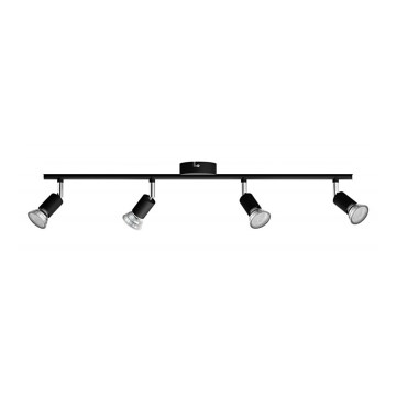 Philips - Spotlampe 4xGU10/50W/230V sort