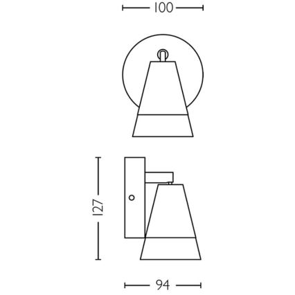 Philips - Spotlampe CLEFT 1xGU10/5W/230V