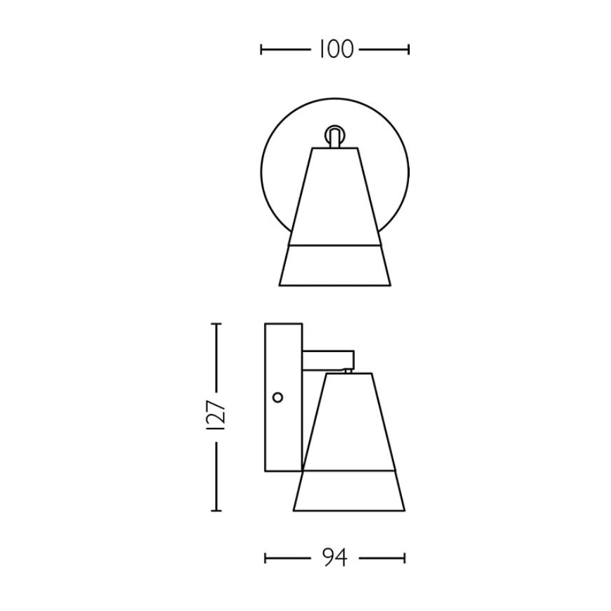 Philips - Spotlampe CLEFT 1xGU10/5W/230V