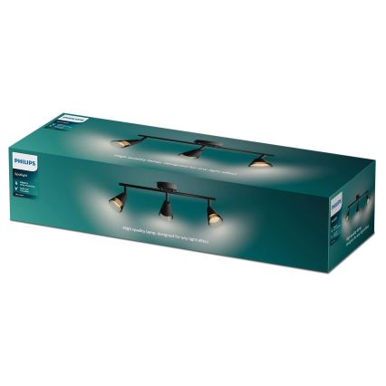 Philips - Spotlampe CLEFT 3xGU10/5W/230V