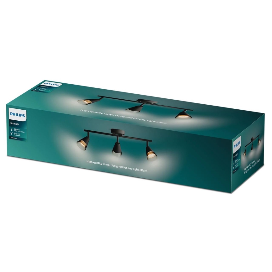 Philips - Spotlampe CLEFT 3xGU10/5W/230V