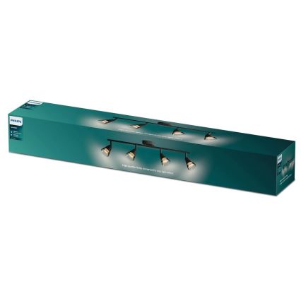 Philips - Spotlampe CLEFT 4xGU10/5W/230V