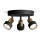 Philips - Spotlampe CONDUIT 3xGU10/5W/230V sort/messing