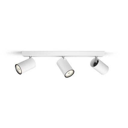 Philips - Spotlampe KOSIPO 3xGU10/5,5W/230V hvid