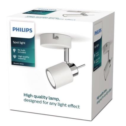 Philips - Spotlampe 1xGU10/35W/230V hvid