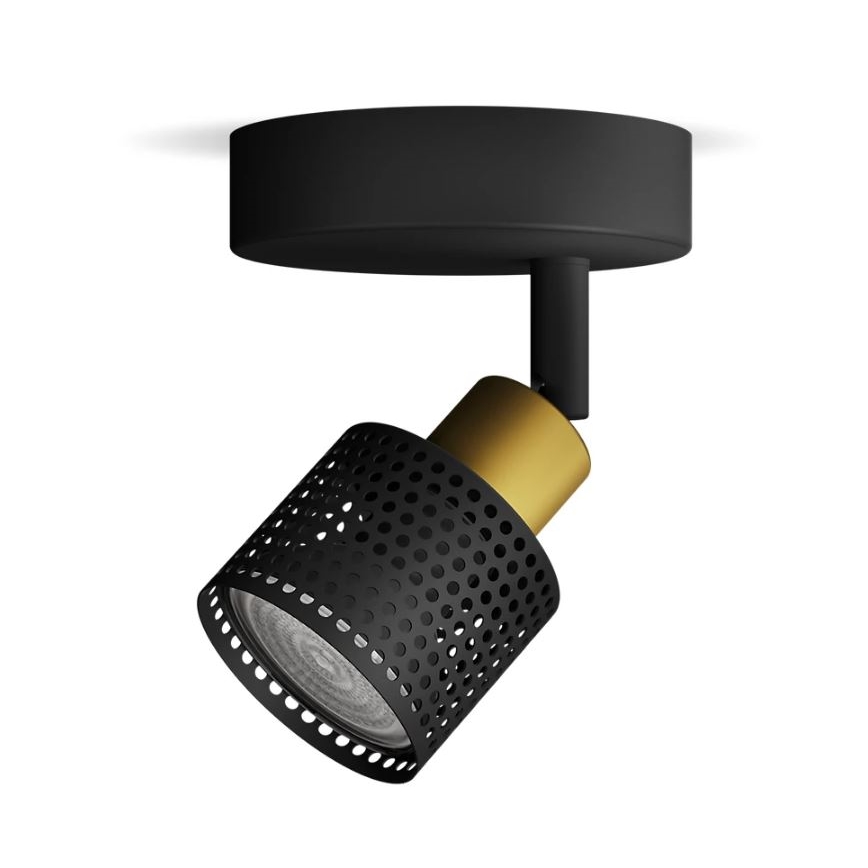 Philips - Spotlampe NIALL 1xGU10/5W/230V sort/messing