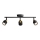 Philips - Spotlampe NIALL 3xGU10/5W/230V sort/messing