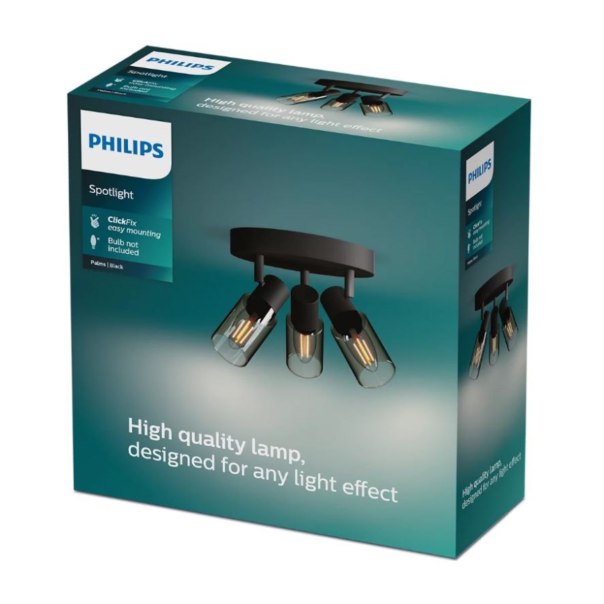 Philips - Spotlampe PALMS 3xE14/25W/230V