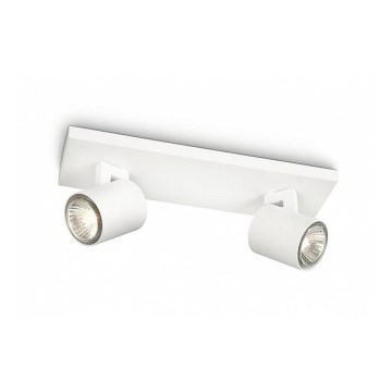 Philips - Spotlampe RUNNER 2xGU10/20W/230V hvid
