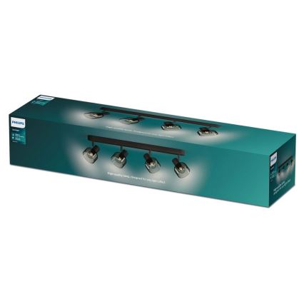Philips - Spotlampe SLEET 4xE14/25W/230V