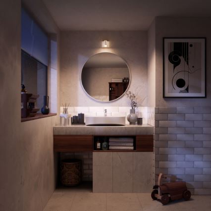 Philips - Spotlampe til badeværelse IDRIS 1xGU10/5W/230V IP44 hvid