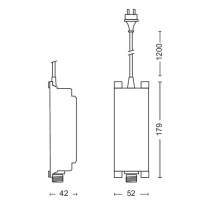 Philips - Strømkilde 48W/12/230V IP67