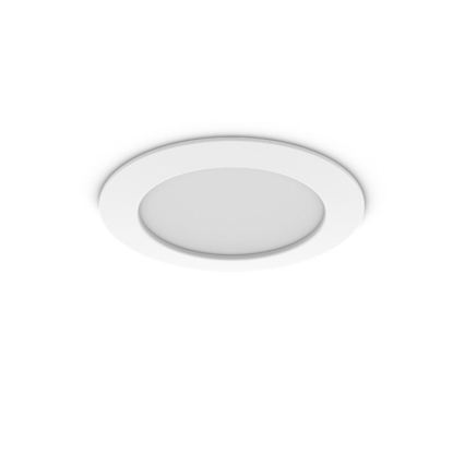 Philips - Sæt med 2x LED RGBW-dæmpbare badeværelsesindbygningsspots Hue SLIM LED/12W/230V 2000-6500K hvid IP44