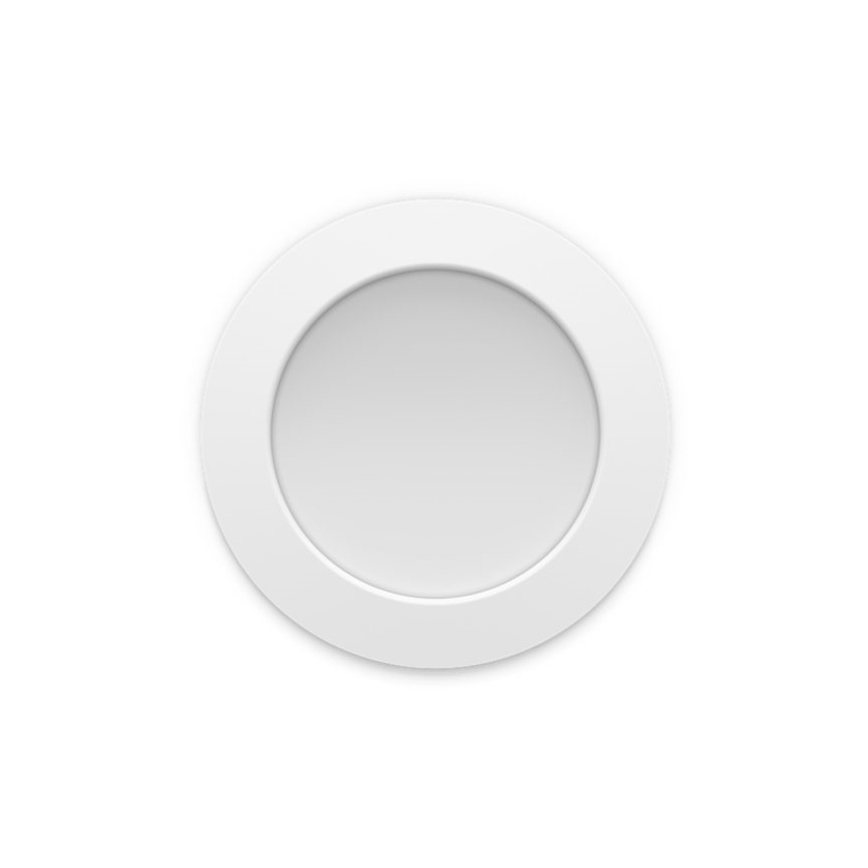 Philips - Sæt med 2x LED RGBW-dæmpbare badeværelsesindbygningsspots Hue SLIM LED/12W/230V 2000-6500K hvid IP44