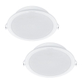 Philips - SÆT 2x LED indbygningslampe LED/23,5W/230V