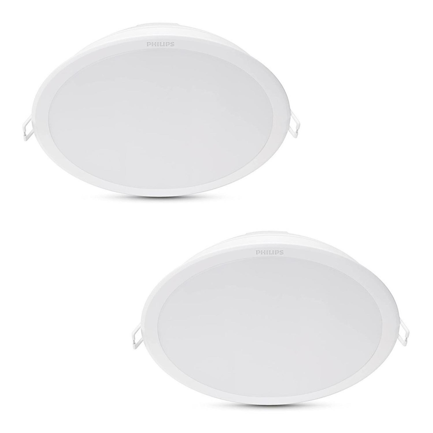 Philips - SÆT 2x LED indbygningslampe MESON LED/23,5W/230V 4000K