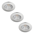 Philips - SÆT 3x LED badeværelseslampe dæmpbar DIVE 1xLED/5,5W/230V IP65