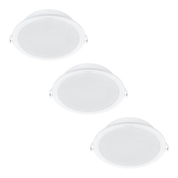 Philips - SÆT 3x LED indbygningslampe LED/5,5W/230V