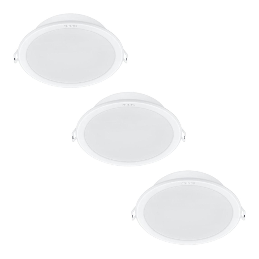 Philips - SÆT 3x LED indbygningslampe LED/5,5W/230V