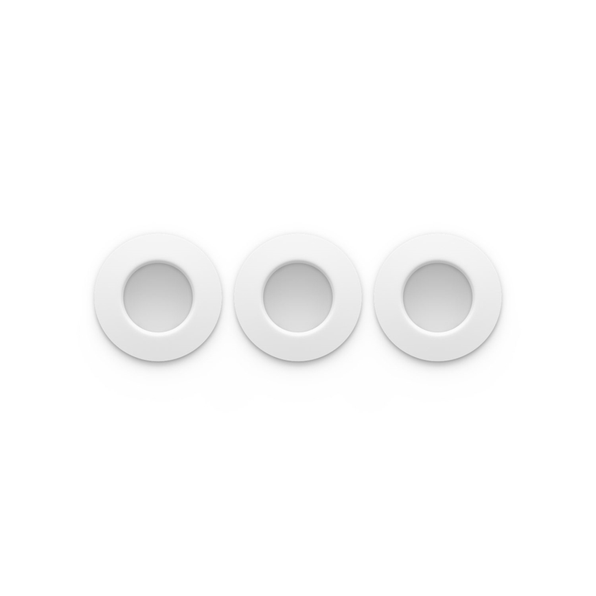 Philips - SÆT 3x LED RGBW Indbygningslampe til badeværelse dæmpbar Hue SLIM LED/8,3W/230V IP44 2000-6500K
