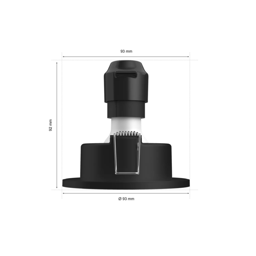 Philips - SÆT 3x LED RGBW Indbygningslampe til badeværelse dæmpbar Hue XAMENTO 1xGU10/4,2W/230V 2000-6500K IP44