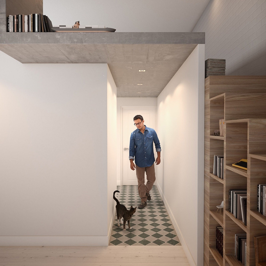 Philips - Sæt med 3x LED RGBW dæmpbare indbygningsspots DONEGAL 1xGU10/4,8W/230V + fjernbetjening