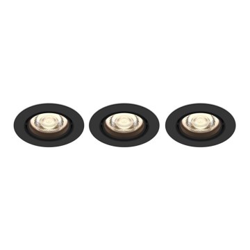 Philips - SÆT 3xLED Indbygningslampe dæmpbar IMPALA Warm Glow LED/6W/230V 2200-2700K