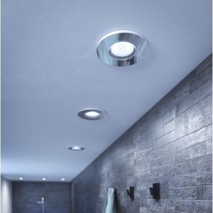 Philips - SÆT 3x LED indbygningslampe til badeværelse dæmpbar Hue ADORE BATHROOM 1xGU10/4,2W/230V 2200-6500K IP44