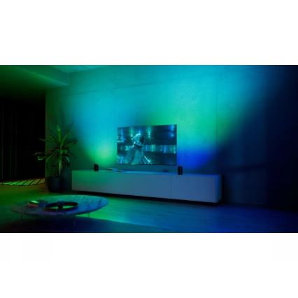 Philips - Sæt med 2 LED RGBW dæmpbare Hue PLAY projektører LED/20W/230V 2000–6500K sort