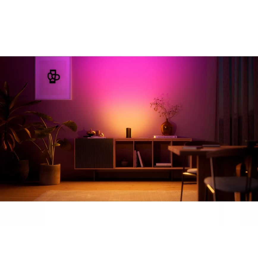 Philips - Sæt med 2 LED RGBW dæmpbare Hue PLAY projektører LED/20W/230V 2000–6500K sort