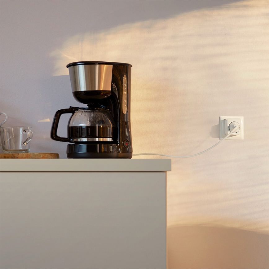 Philips - Sæt med 2x smart Schuko-stikkontakt 2300W Wi-Fi