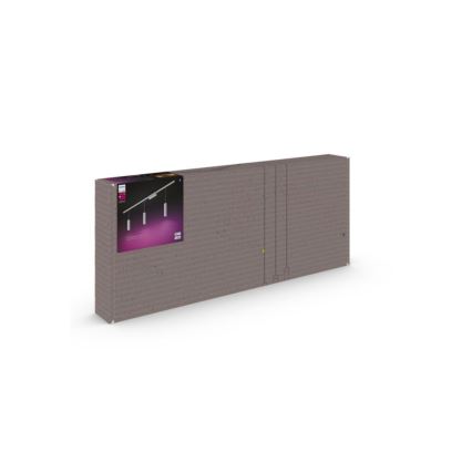 Philips - Sæt med 3 dæmpbare LED RGB-pendler med kabelophæng til Hue-skinnesystem PERIFO LED RGB/15,6W/230V 2000-6500K