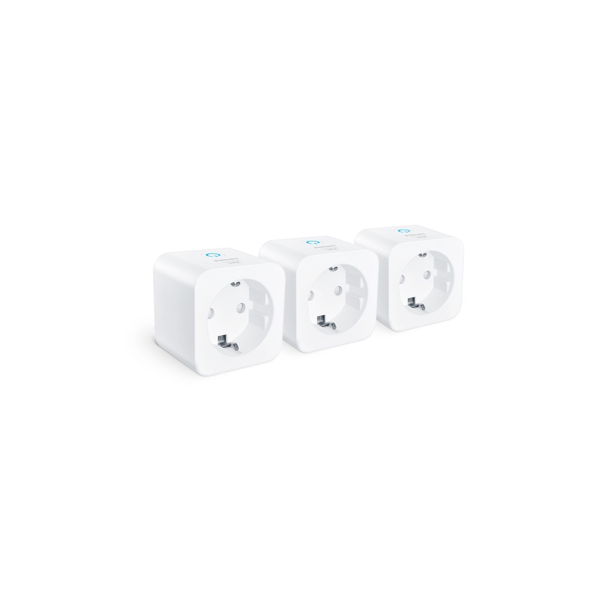 Philips - Sæt med 3x smart stikkontakt SCHUKO 2300W Wi-Fi