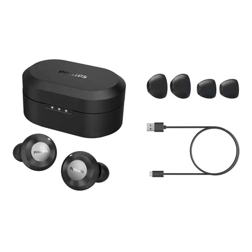 Philips TAT8505BK/00 - Trådløse høretelefoner IPX4 sort